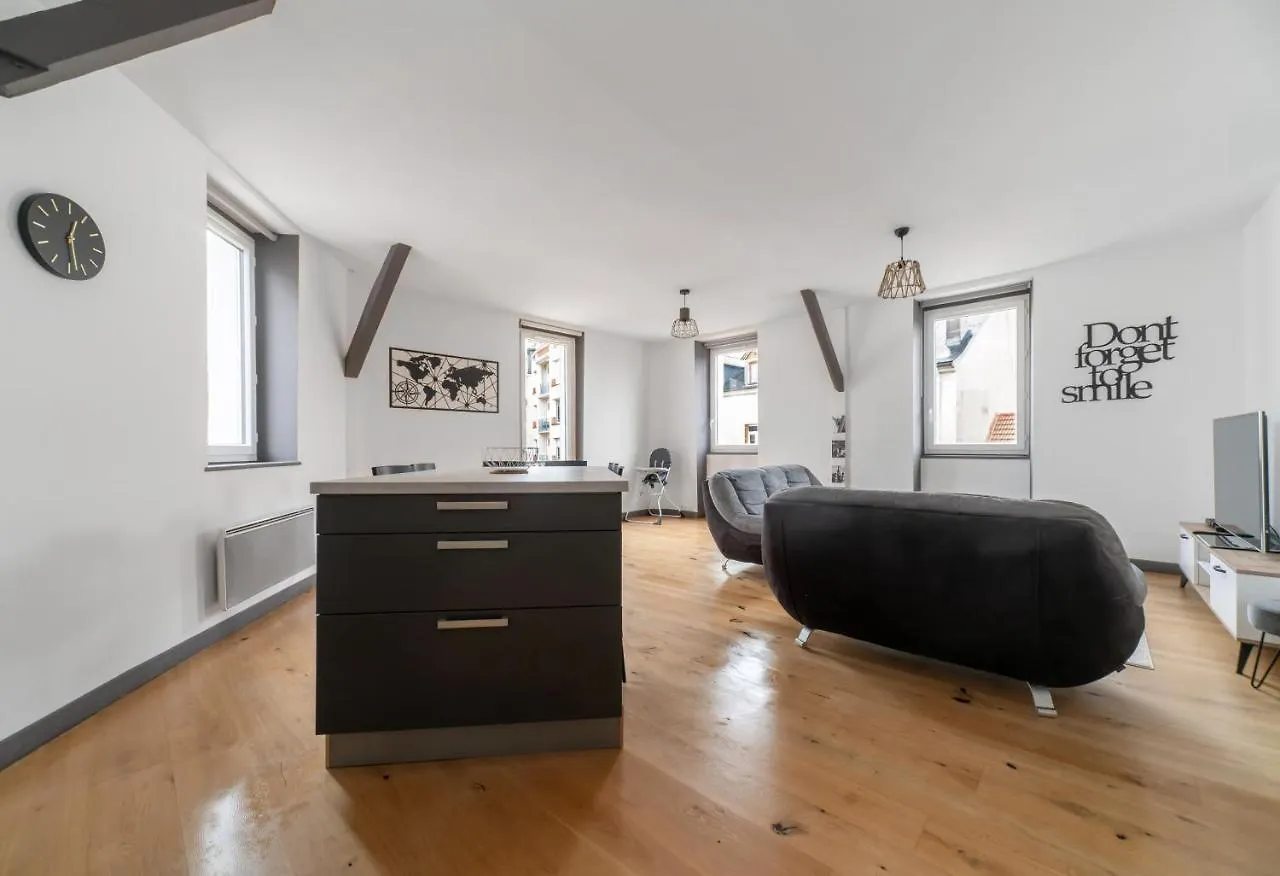 Le Gramont - Grand Appartement Design, 3 Chambres, Centre Ville Vichy 0*,  France
